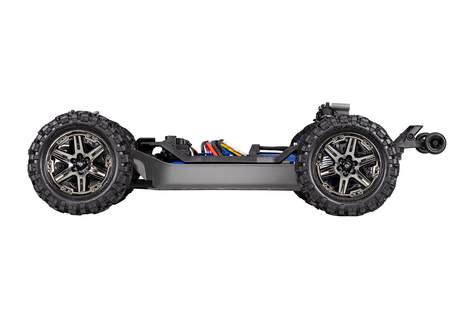 Traxxas - Rustler 4x4 VXL Brushless RTR 1/10 4WD Stadium Truck w/TQi 2.4GHz Radio & TSM, Naranja