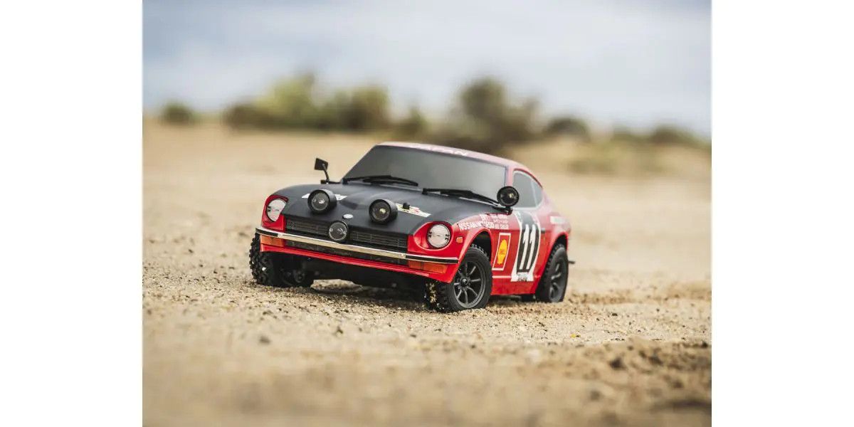 Kyosho - 1:10 Scale Radio Controlled Electric Powered 4WD FAZER Mk2 FZ02-R Series readyset 1971 DATSUN 240Z RALLY