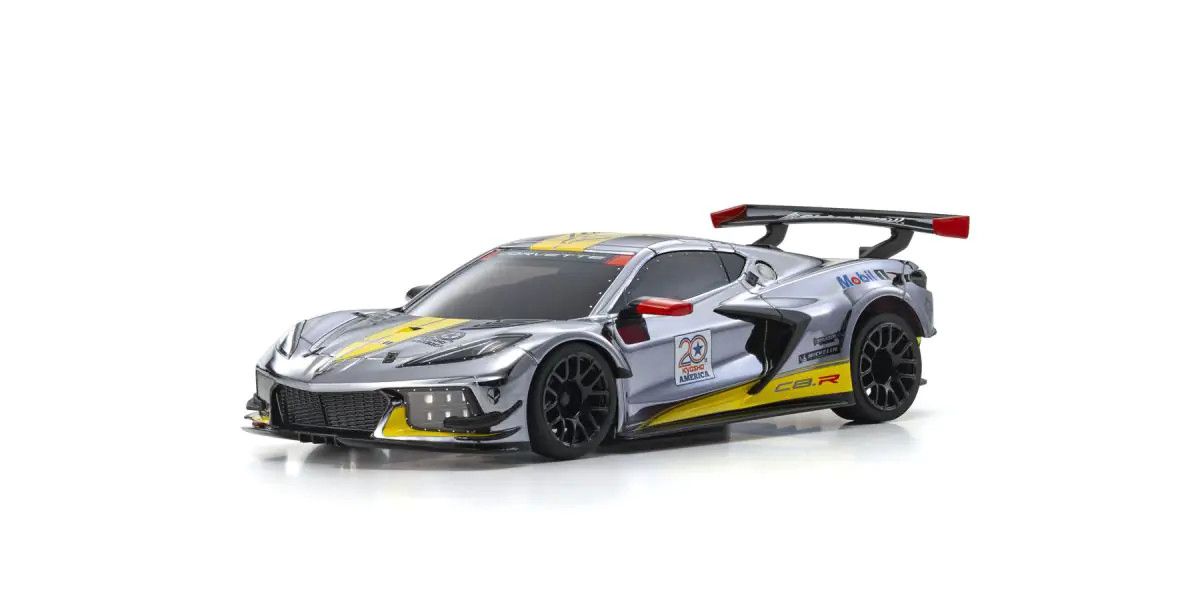 **** PRE VENTA**** Kyosho - MINI-Z RWD MR-04 CORVETTE® C8.R Chrome / Yellow 20th Anniversary