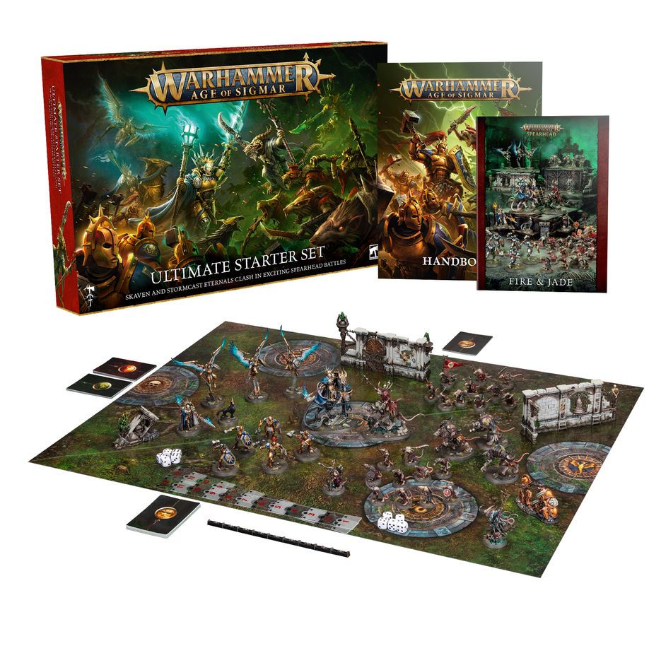 Games Workshop - Warhammer Age Of Sigmar: Ultimate Starter Set (Inglés)