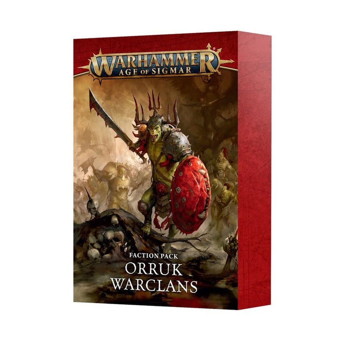 Games Workshop - Faction pack: Orruk Warclans (Inglés)