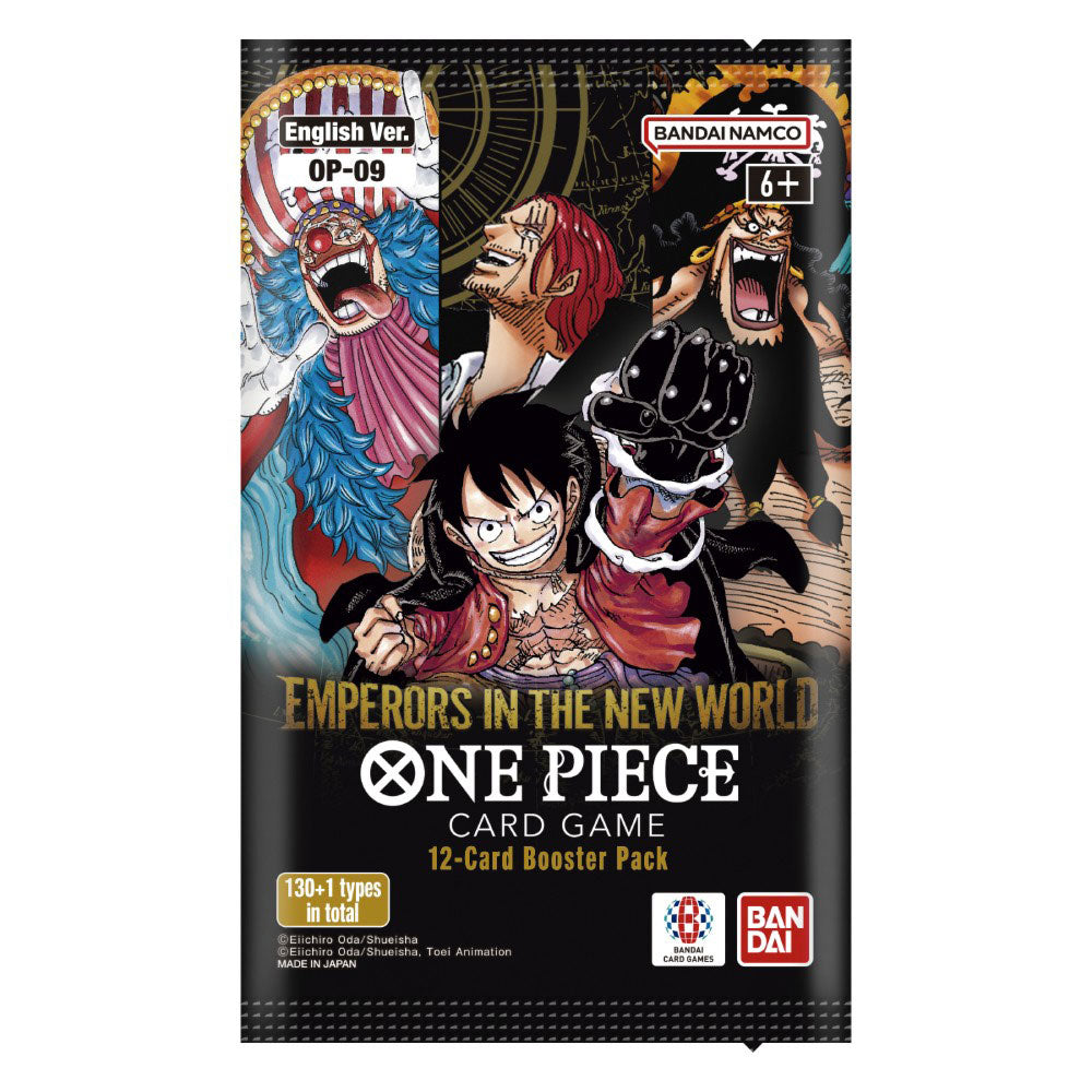 Bandai - One Piece Card Game: OP-09 Emperors in the new World (12 cartas por sobre)