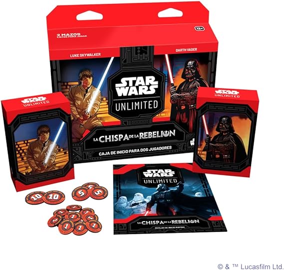 Star Wars Unlimited - La Chispa de la Rebelion: Caja de Inicio Para Dos Jugadores