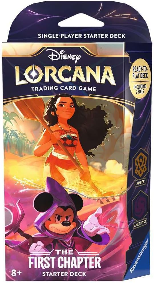 Ravensburger - Disney Lorcana: First Chapter - Starter Deck (Amber & Amethyst)