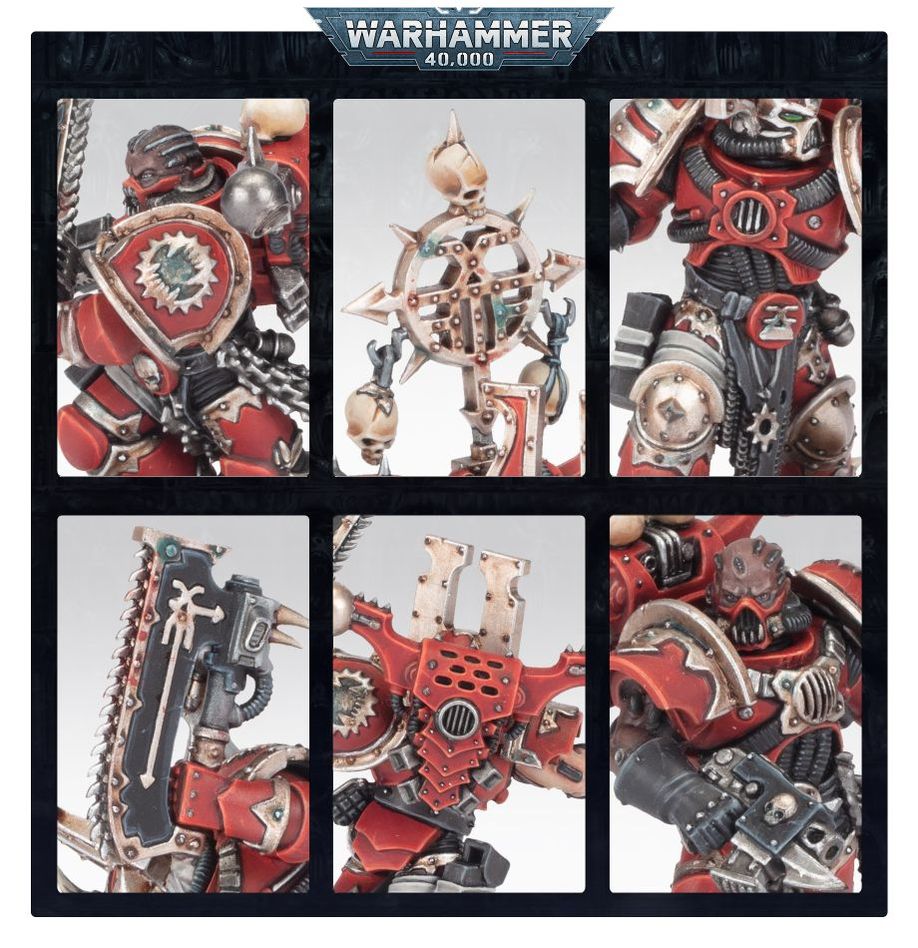 Games Workshop - Warhammer 40,000: World Eaters - Khorne Berzerkers