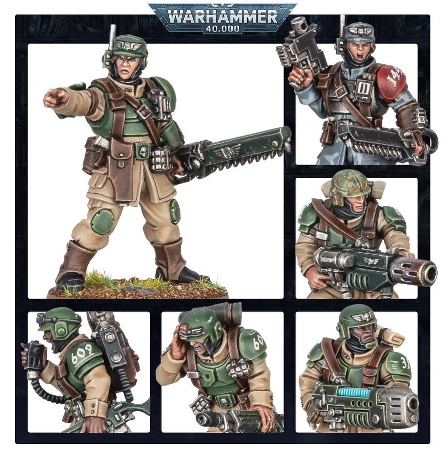 Games Workshop - Warhammer 40,000: Astra Militarum - Cadian Shock Troops