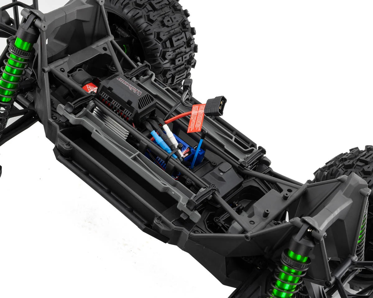 Traxxas - X-Maxx 8S 1/6 4WD Brushless RTR Monster Truck w/2.4GHz TQi Radio, TSM & Belted Tires, Verde