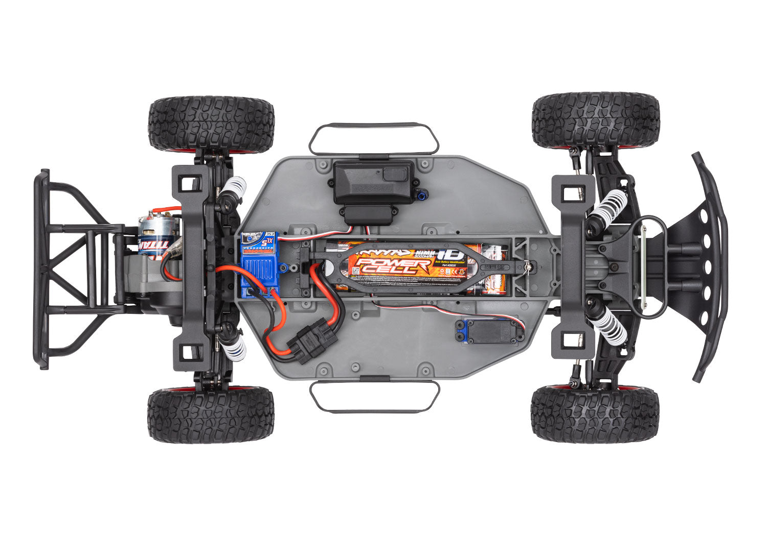 Traxxas - Slash 1/10-Scale 2WD Short Course Racing Truck with TQ™ 2.4GHz radio system, Roja