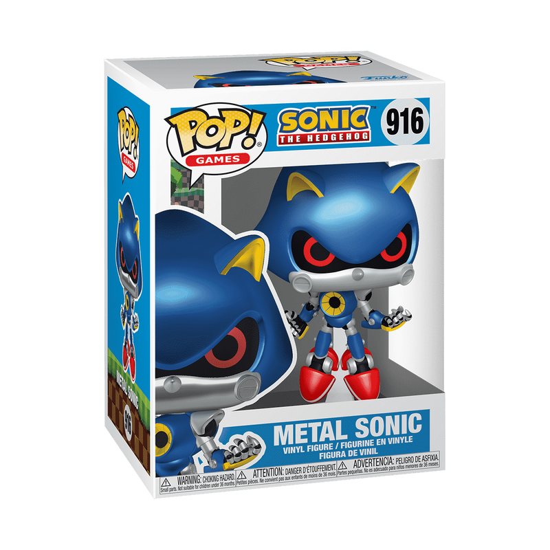 FUNKO POP Games: Sonic - Metal Sonic, #916