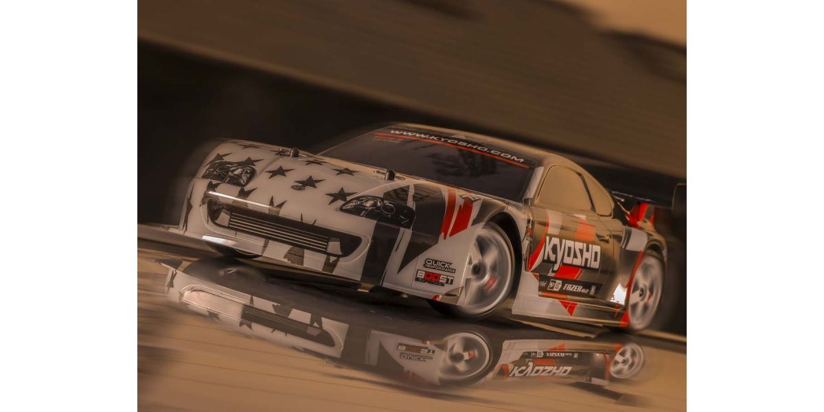 Kyosho - 1:10 Scale Radio Controlled Electric Powered 4WD FAZER Mk2 FZ02-D Toyota Supra (A80)