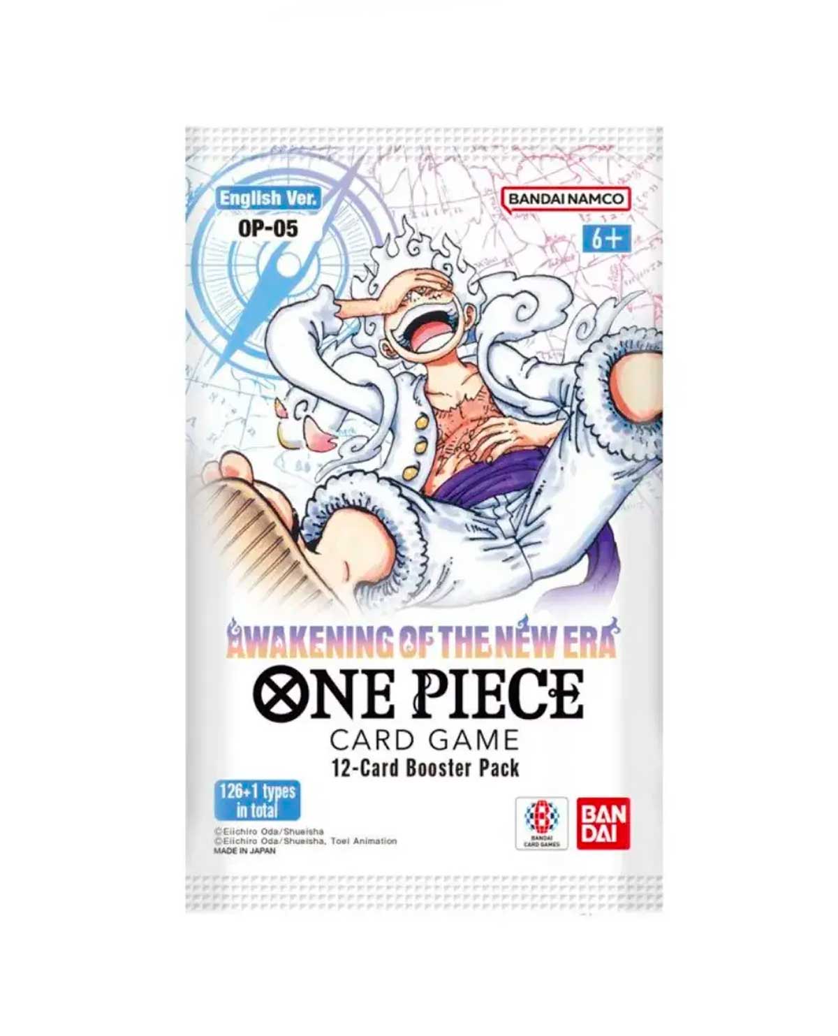 Bandai - One Piece Card Game: OP-05 Awakening of the new era (12 cartas por sobre)