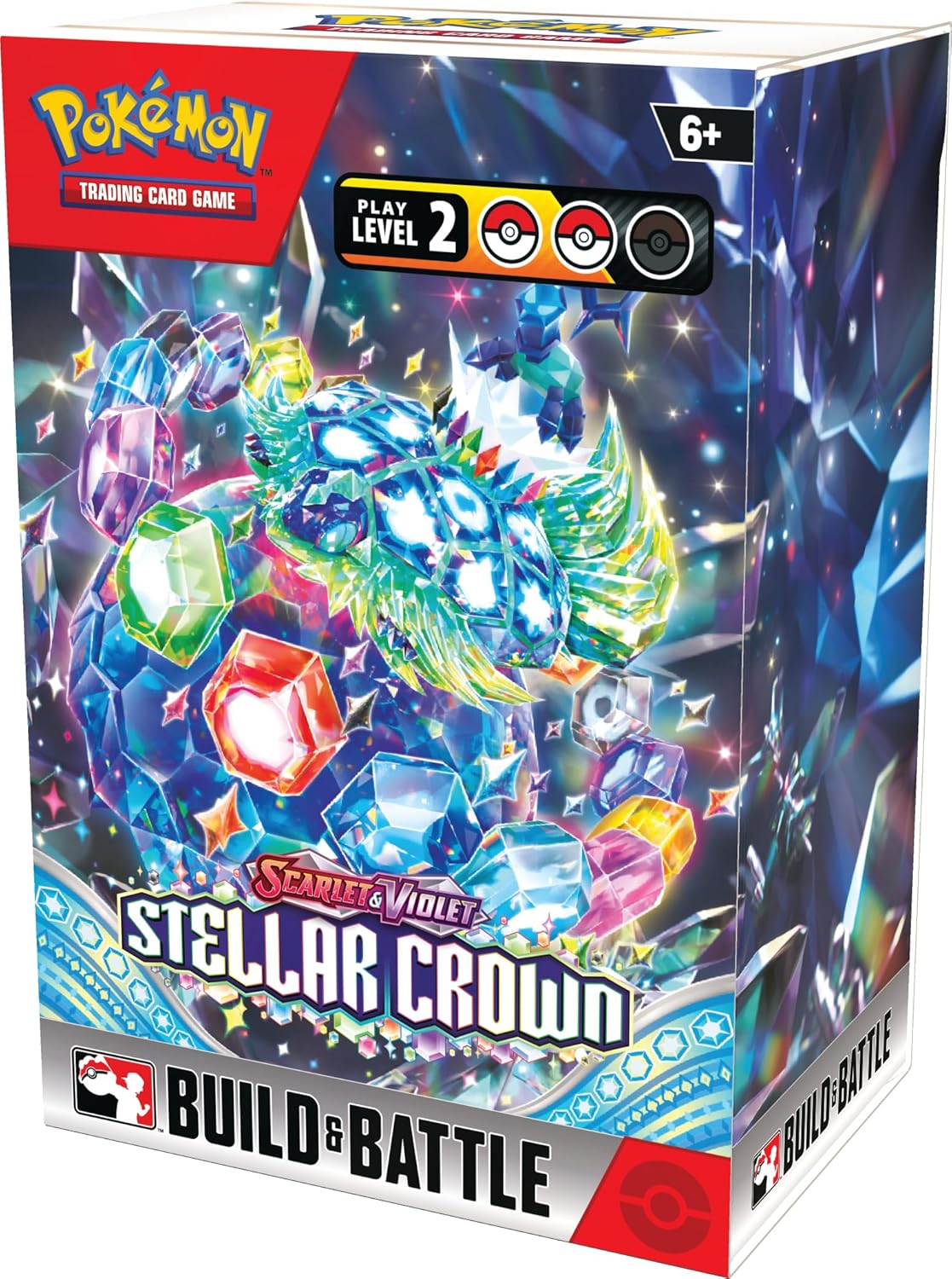 Pokémon TCG: Scarlet & Violet 07 - Stellar Crown Build & Battle Box (Inlges)