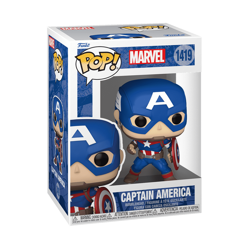 FUNKO POP Marvel: Marvel New Classics - Capitan America, #1419