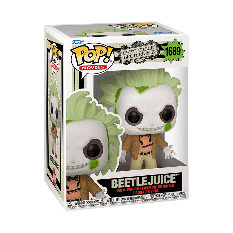 FUNKO POP Movies: Beetlejuice 2 - Beetlejuice En Cardigan, #1689