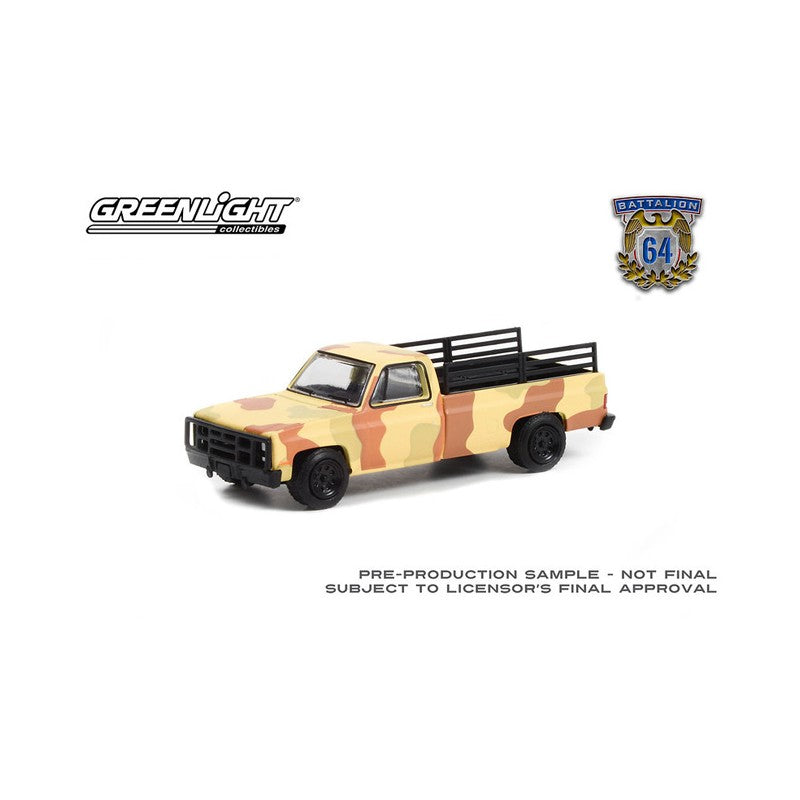 Greenlight - Battalion 64 Series 1 - 1987 Chevrolet M1008 CUCV, escala 1:64