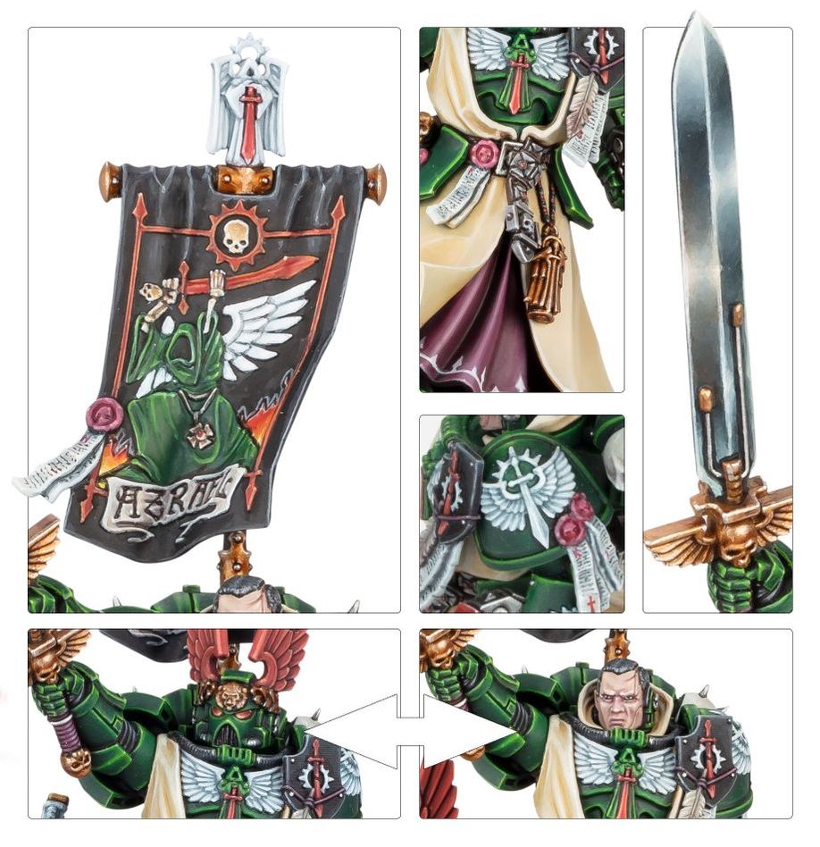 Games Workshop - Dark Angels Azrael, Supreme Grand Master