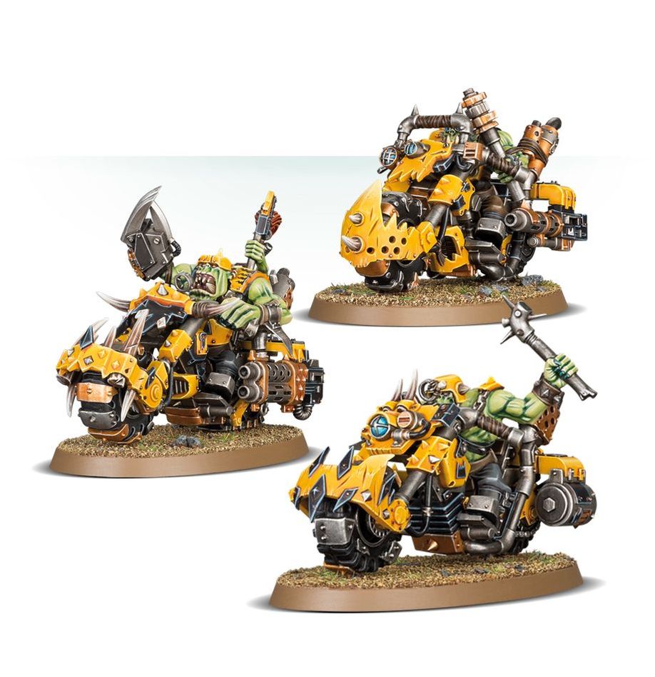 Games Workshop - Warhammer 40,000: Orks - Warbikers