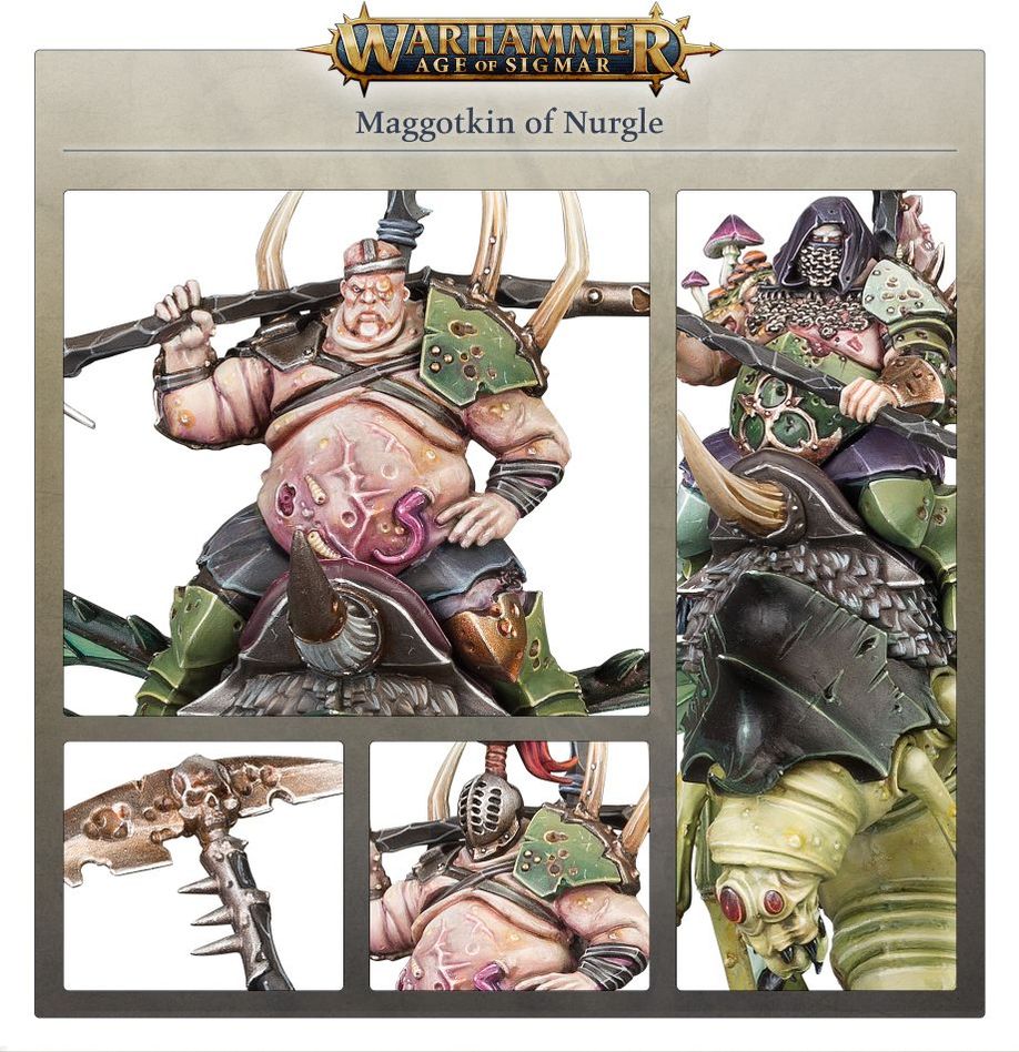 Games Workshop - Age of Sigmar: Spearhead Maggotkin of Nurgle (Inglés)