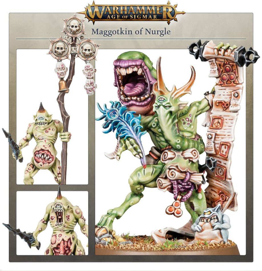 Games Workshop - Age of Sigmar: Spearhead Maggotkin of Nurgle (Inglés)