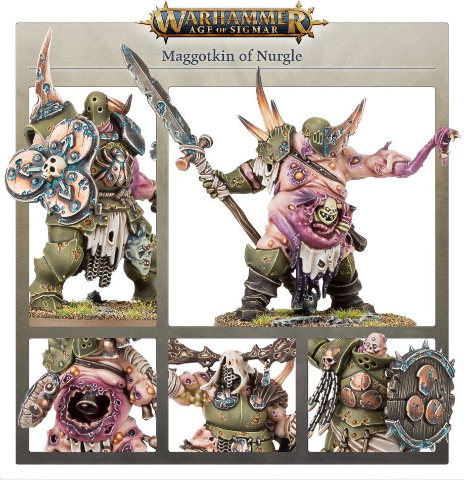 Games Workshop - Age of Sigmar: Spearhead Maggotkin of Nurgle (Inglés)