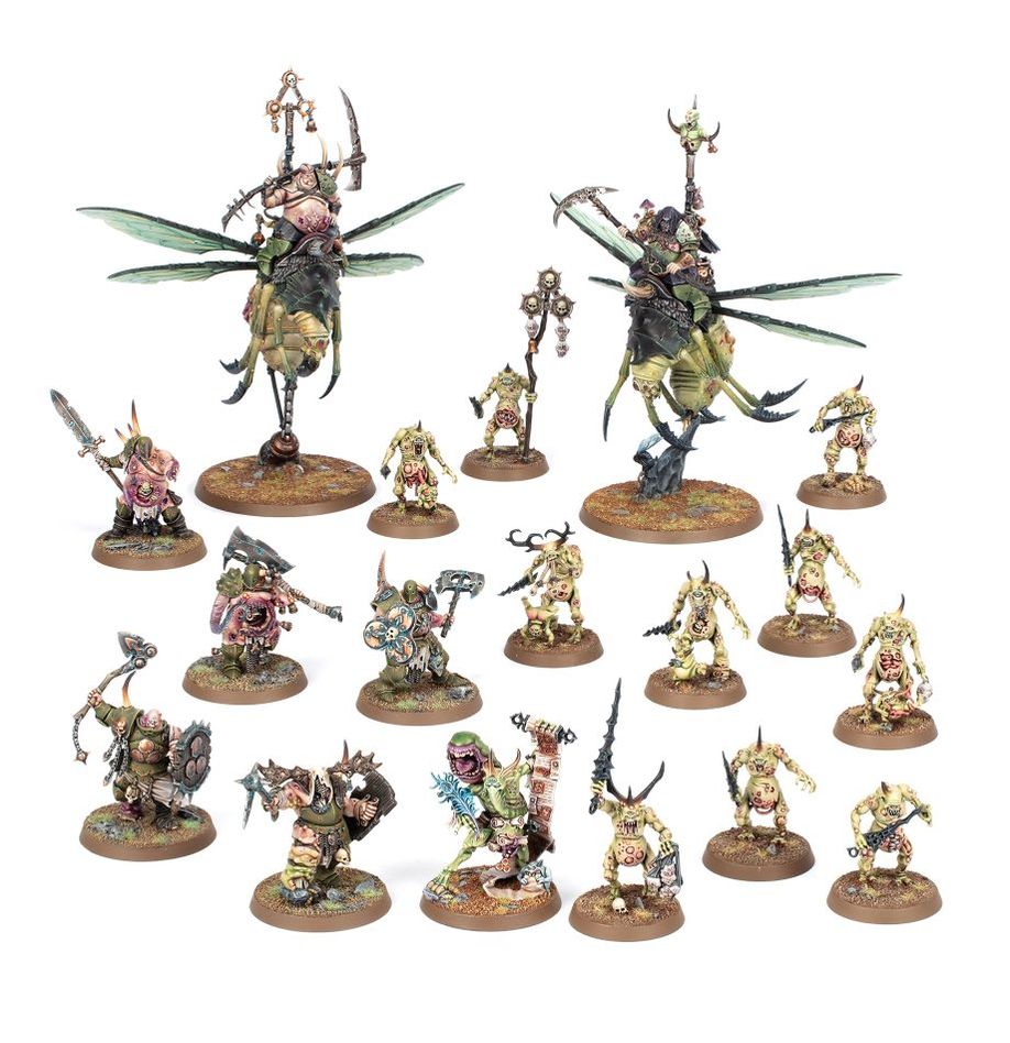 Games Workshop - Age of Sigmar: Spearhead Maggotkin of Nurgle (Inglés)