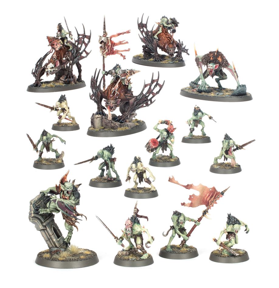 Games Workshop - Age of Sigmar: Spearhead Flesh-Eater Courts (Inglés)