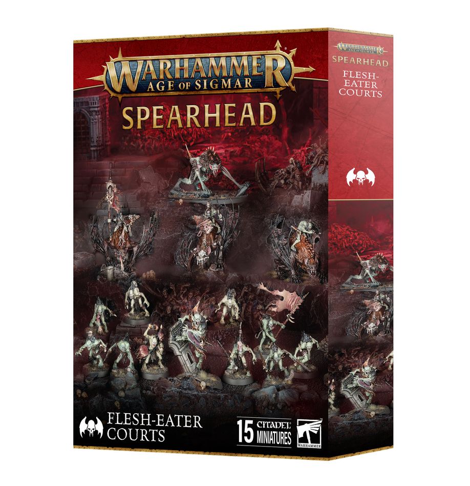 Games Workshop - Age of Sigmar: Spearhead Flesh-Eater Courts (Inglés)