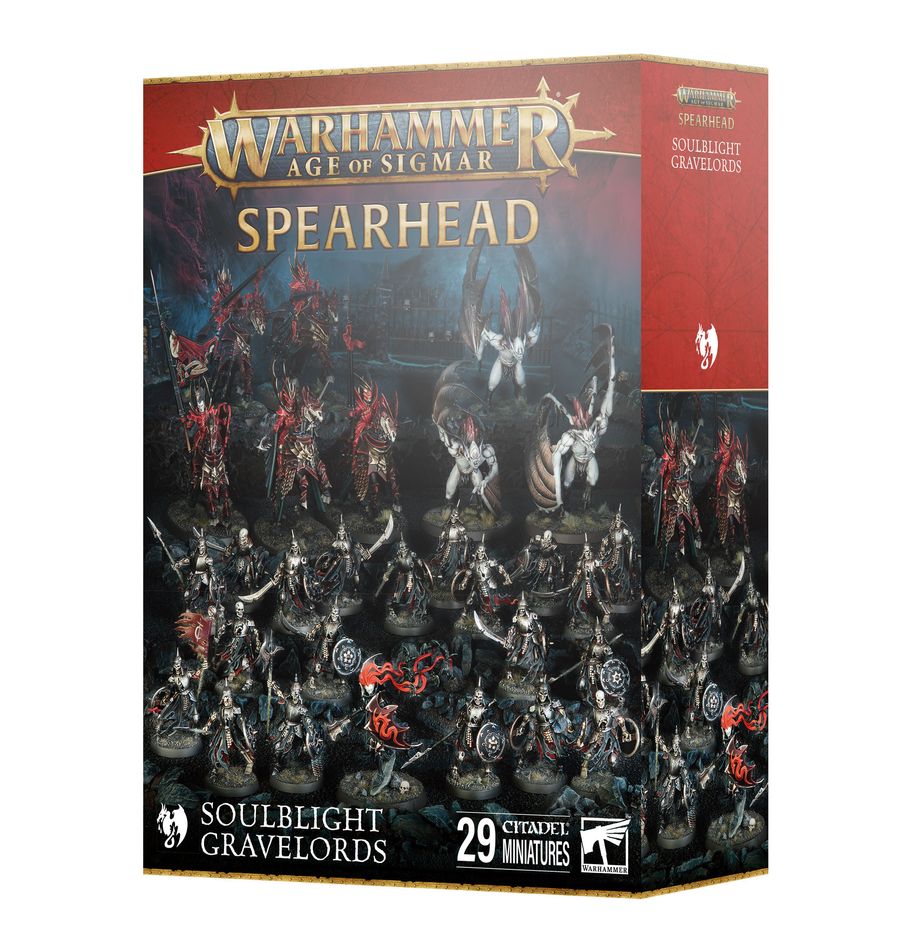 Games Workshop - Age of Sigmar: Spearhead Soulblight Gravelords (Inglés)