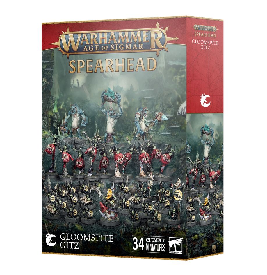 Games Workshop - Age of Sigmar: Spearhead Gloomspite Gitz (Inglés)