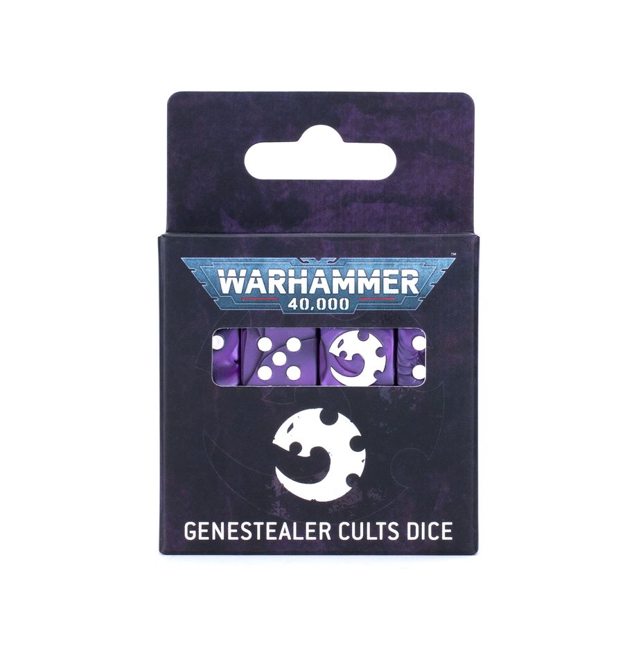 Games Workshop - Warhammer 40,000: Genestealer Cults Dice Set