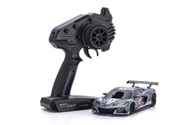 Kyosho - MR-04 ReadySet CHEVROLET® CORVETTE® C8.R Gunmetal