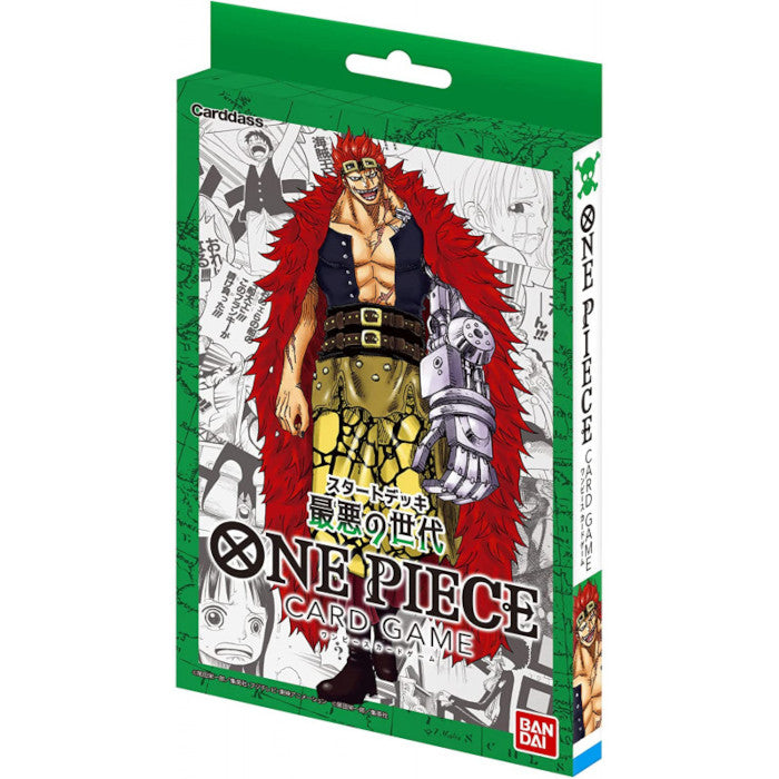 Bandai - One Piece Card Game Starter Deck ST-02 Worst Generation en inglés