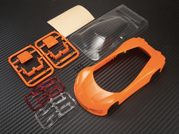 PN Racing - Mini-Z Concept C9 ABS Car Body Kit Orange