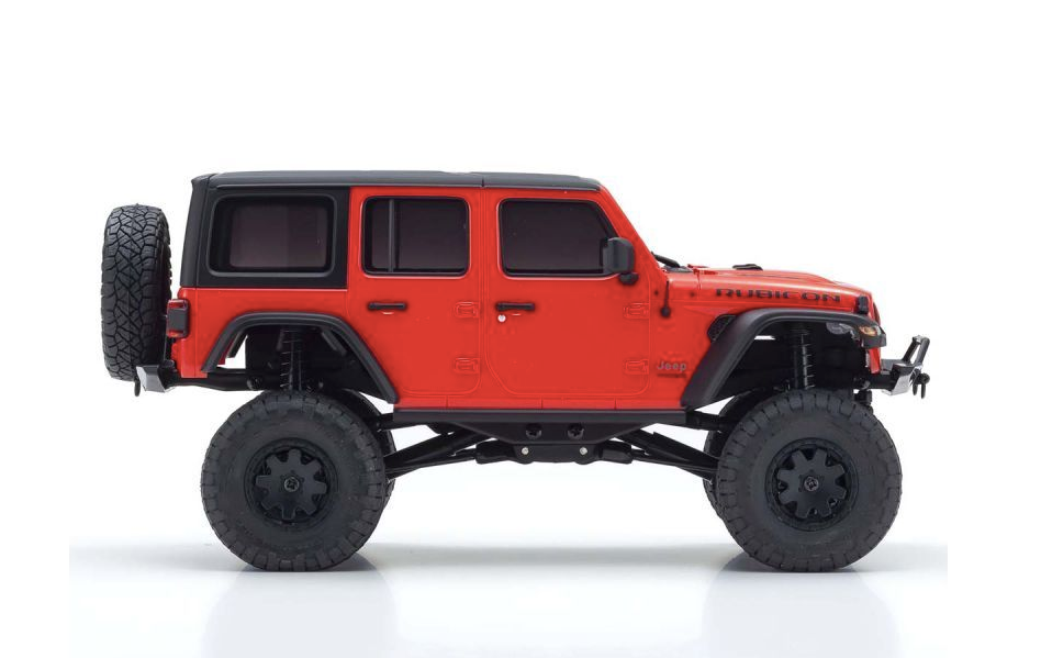 Kyosho - MINI-Z 4X4 Series Ready Set JeepⓇ WRANGLER UNLIMITED Rubicon Firecracker Red