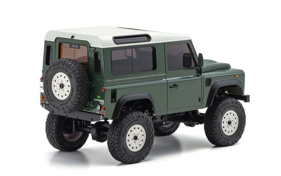 Kyosho - MINI-Z 4X4 Series Ready Set Set Land Rover Defender 90 Coniston Green