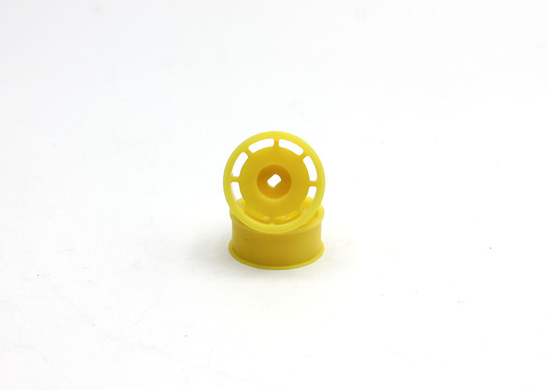 Reflex Racing - RX607F125Y Flat Dish AWD Wheel F+1.25 - Yellow