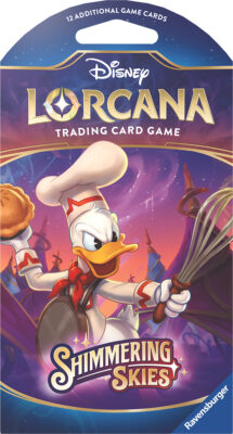 Ravensburger - Disney Lorcana: Shimmering Skies - Booster Sleeve (aleatorio)