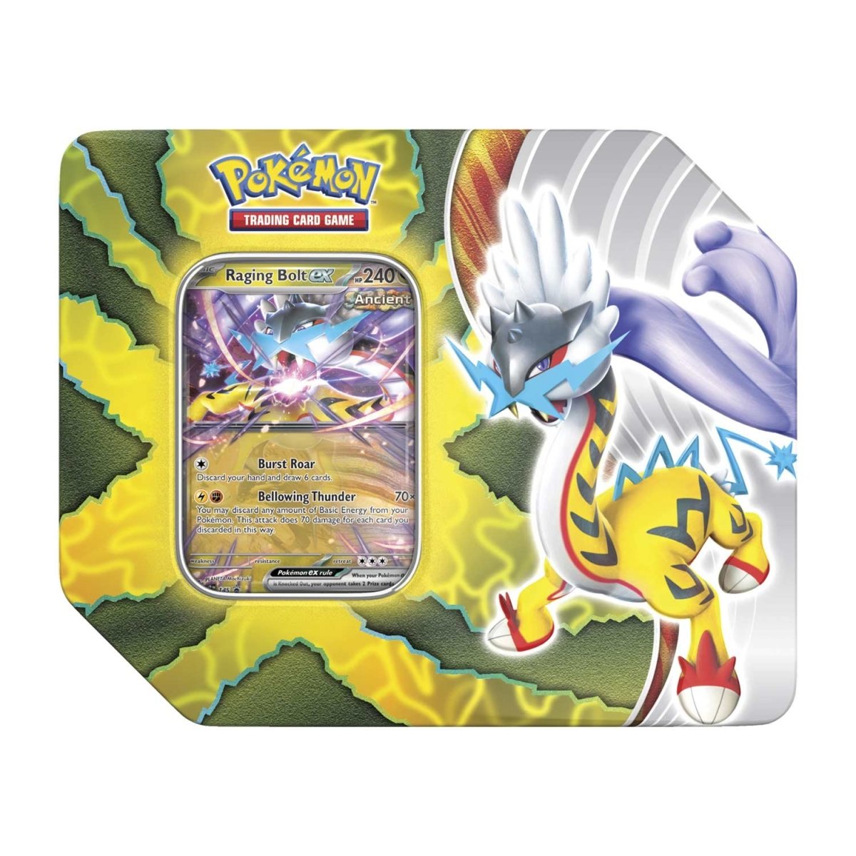 Pokémon TCG: Paradox Destinies Tin Case - (Inglés)