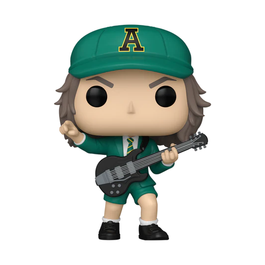 Funko Pop Rocks: AC DC - Angus Young Traje Verde, #411