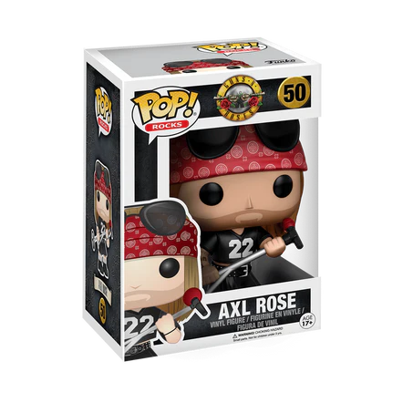 FUNKO POP Rocks: Guns N' Roses - Axel Rose, #50