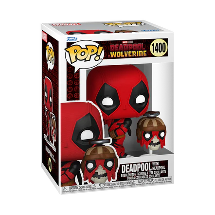 FUNKO POP & Buddy: Deadpool y Wolverine - Deadpool y Headpool, #1400