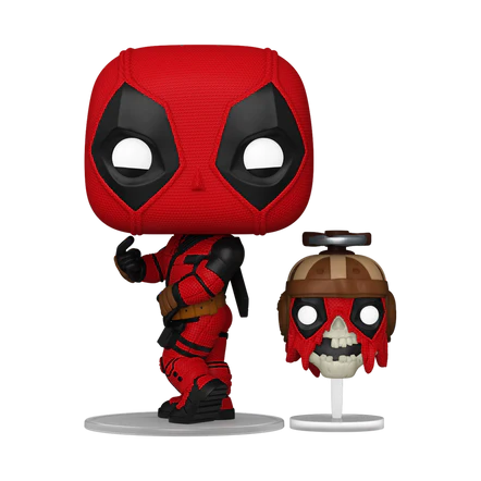 FUNKO POP & Buddy: Deadpool y Wolverine - Deadpool y Headpool, #1400