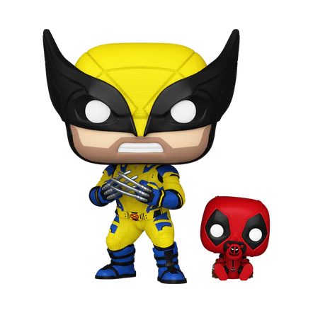 FUNKO POP & Buddy: Deadpool y Wolverine - Wolverine y Babypool, #1403