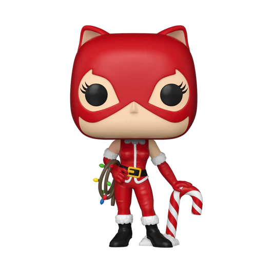 Funko Pop Heroes: DC Comics Holiday 2024 - Catwoman Con Baston, #525