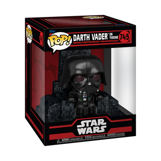 Funko Pop Deluxe: Star Wars The Dark Side - Vader en Trono, #745