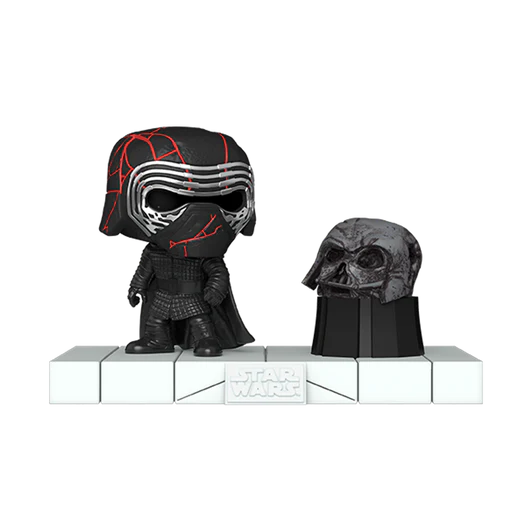 Funko Pop Deluxe: Star Wars The Dark Side - Kylo Ren Con Casco Darth Vader, #739