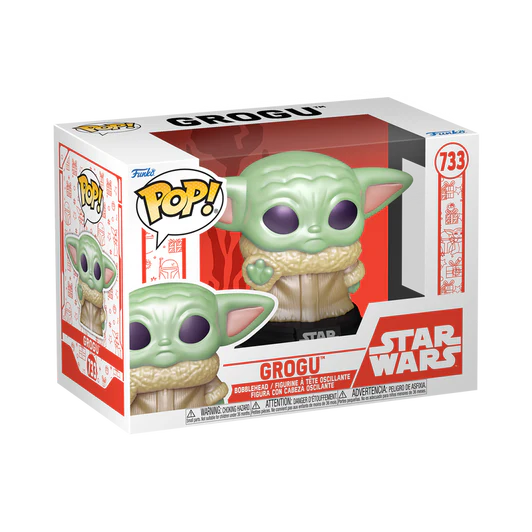 Funko Pop Star Wars: Holiday The Mandalorian - Grogu, #733