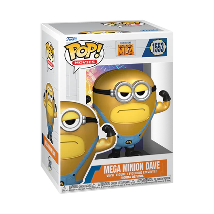 FUNKO POP Movies: Mi Villano Favorito 4 - Mega Minion Dave, #1553