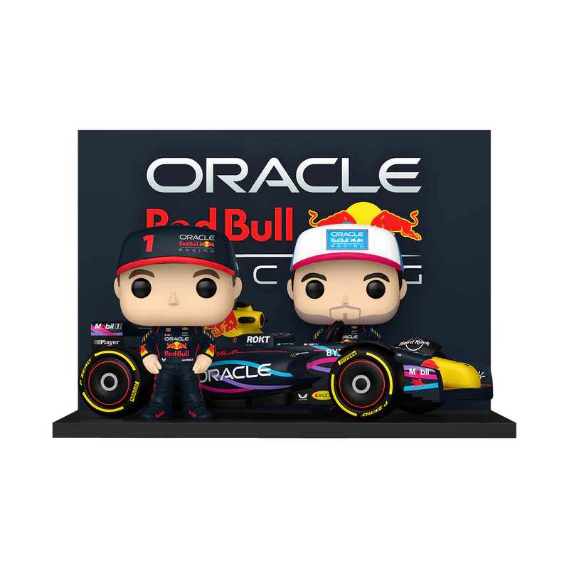 Funko Pop Moment: Oracle Red Bull Racing - Verstappen y Perez, #07