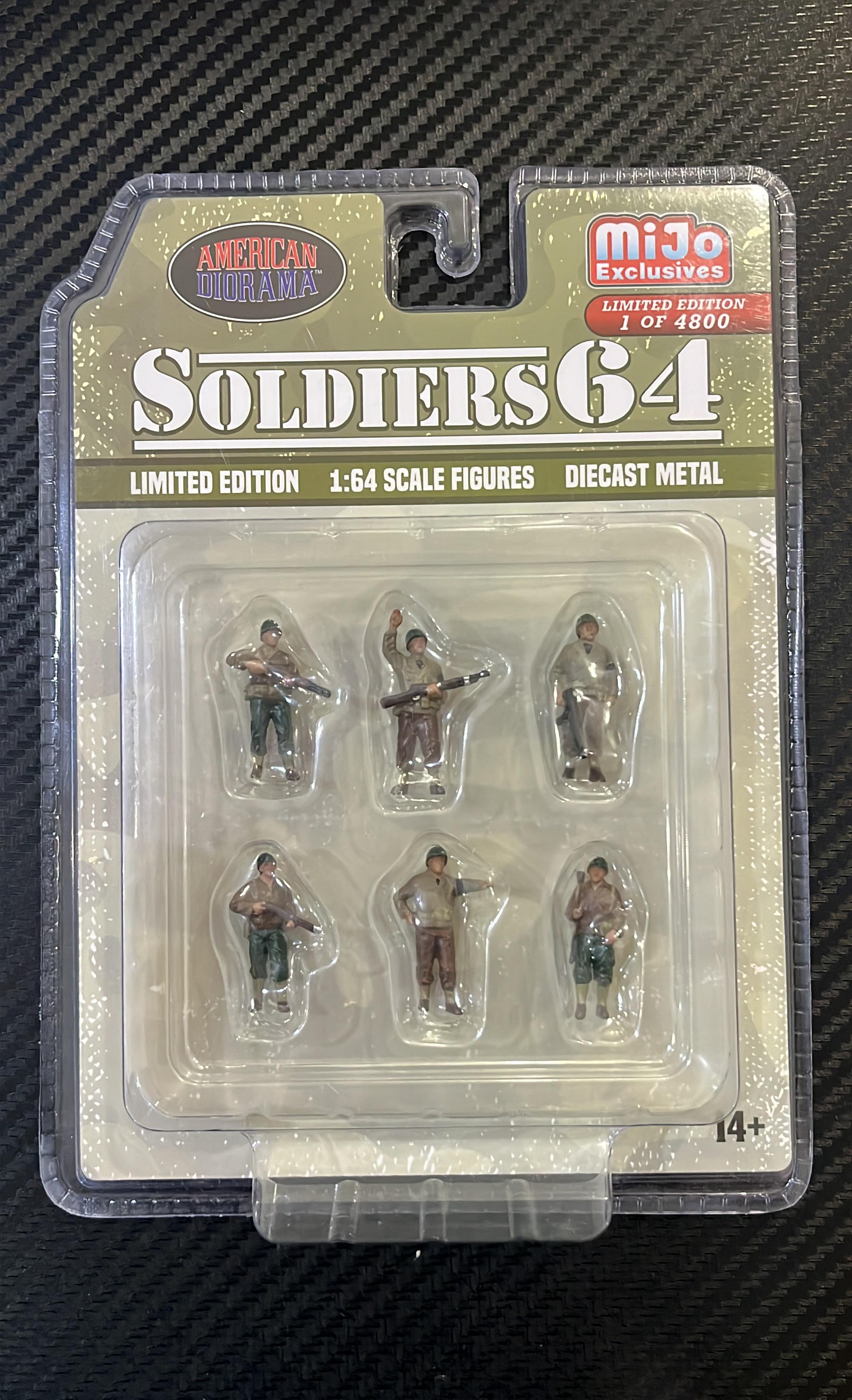 American Diorama - Soldiers 64 - Figuaras a escala 1/64